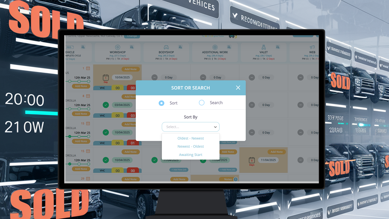 New Feature: “Awaiting Start” Filters in Prep My Vehicle