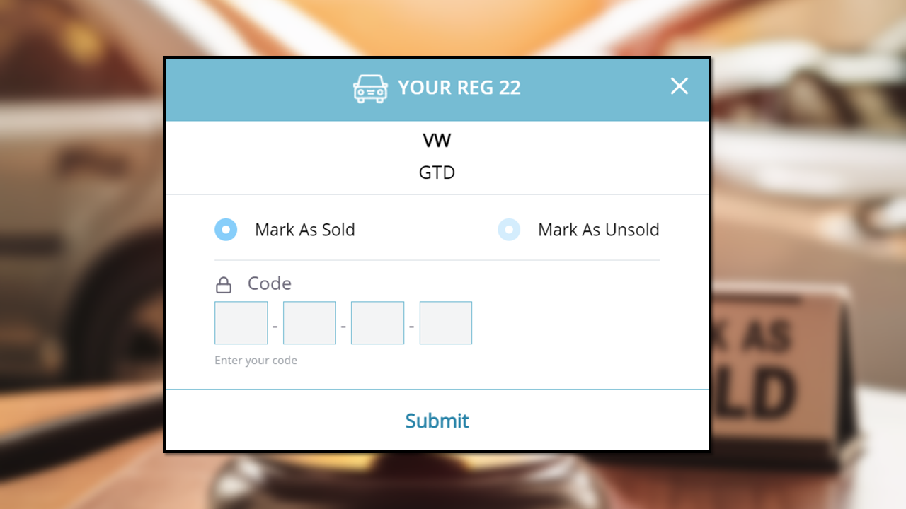New Feature: Mark as Sold