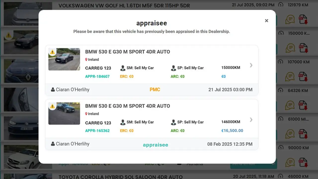 New Feature: Duplicate Appraisal Alert